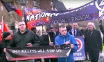 Jak Peter Smith with Micky Hopa Kirkley at White Man March held by NA