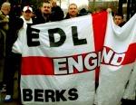 This picture says it all, really "EDL Berks"