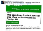 Christian Youth Leader Alderson Wants Foreign Aid Stopped