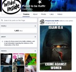 Alderson Supports Vile EDL Hate Subgroup "Proud To Be Kaffir"