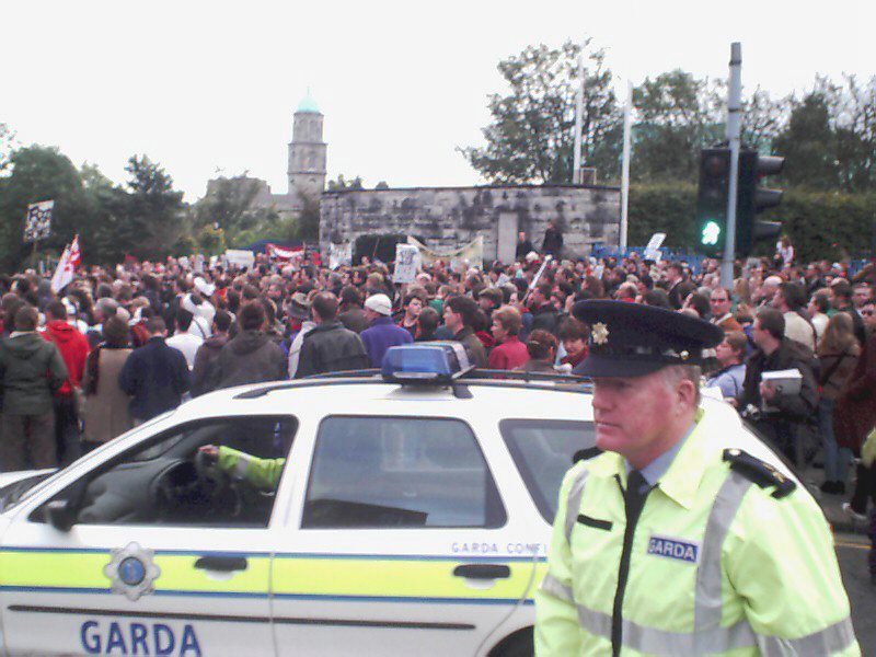 Dublin's Anti-War Protest