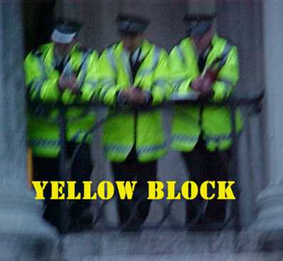 The Black & Yellow Block at Anti War Demo (pics)