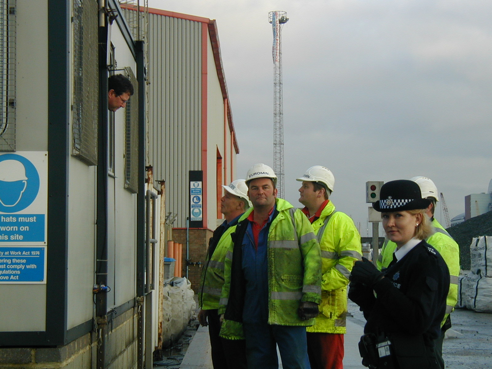FICE CHARGED OVER SHOREHAM DOCKS PROTEST