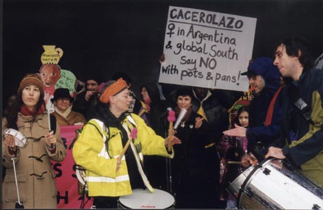 International ‘cacerolazo’ in support of women in Argentina and the global south