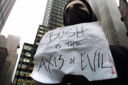 Bush is 'Axis of Evil'