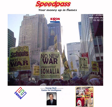 Speedpass - Your money up in flames