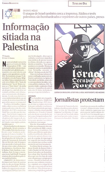 IMC coverage is highlighted in Brazilian newspaper