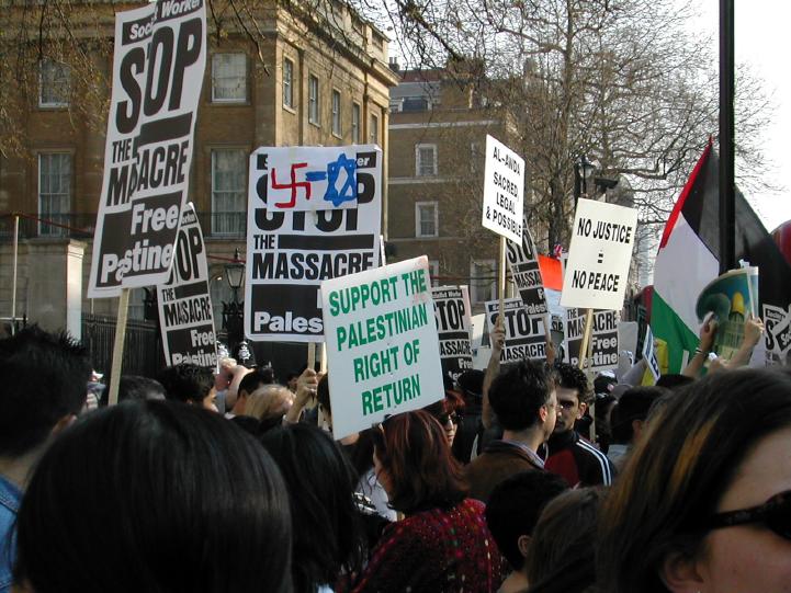 London Palestine Solidarity Demo, Thursday: Photos 1