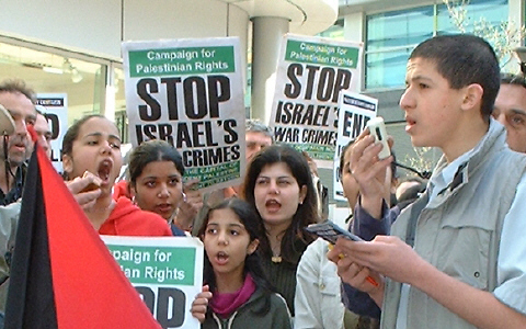 Manchester Palestine Protest: Pics.