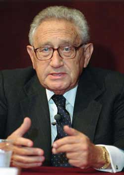 YOUR PRESENCE HERE IS OFFENSIVE, KISSINGER