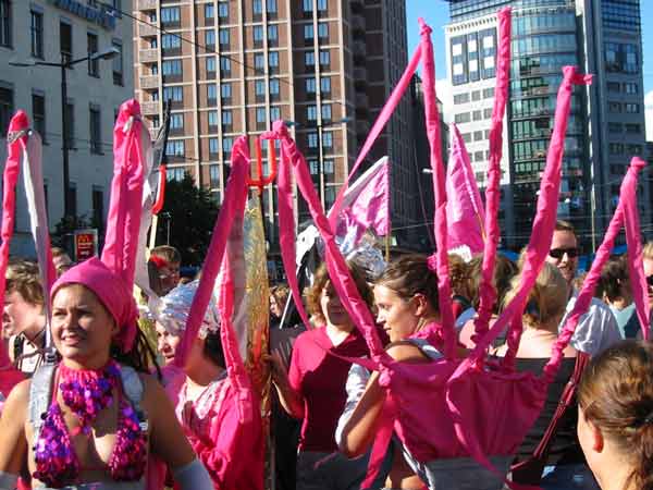 The Pink Bloc in Oslo