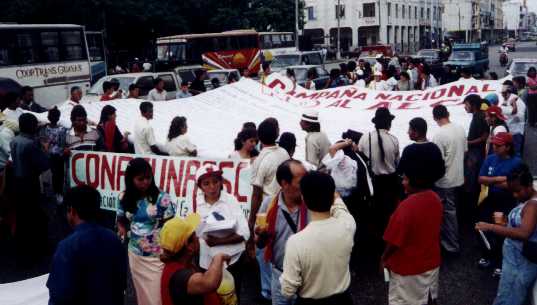 "Free Trade" and Government Repression in Ecuador: an eyewitness account