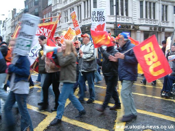 Dec 7: London National demo to support the firefighters