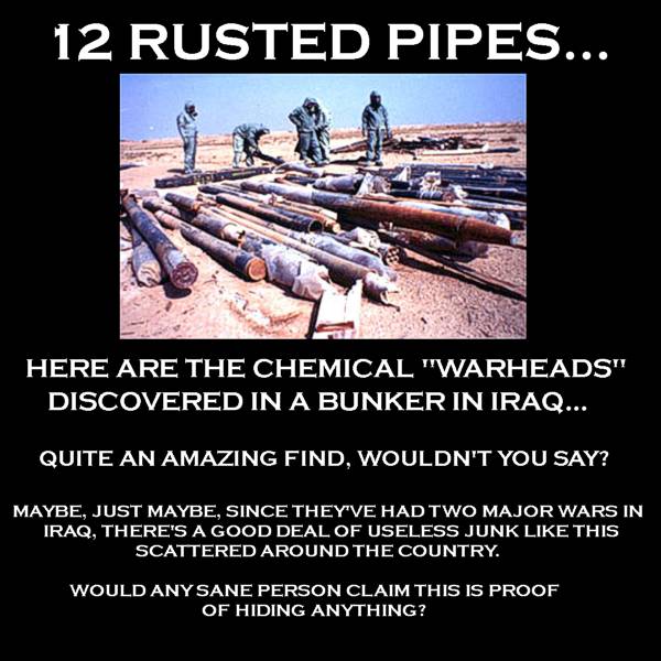 12 RUSTED PIPES