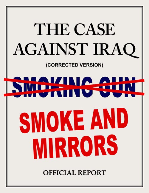 The Case Against Iraq - corrected version just released