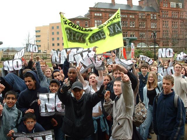 Sheffield Student Strike M5