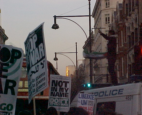 Photos Of The Oxford St Blockade, London, M22