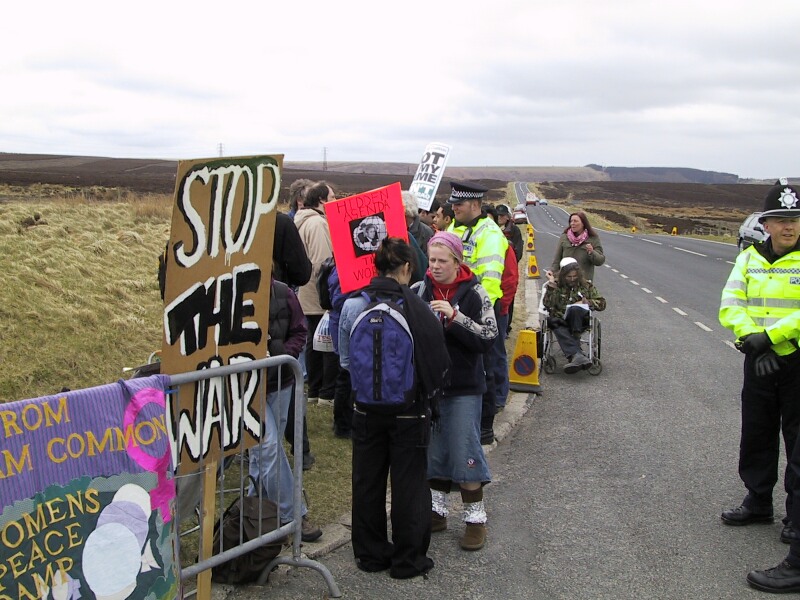 Pictures from Reclaim The Bases, Fylingdales