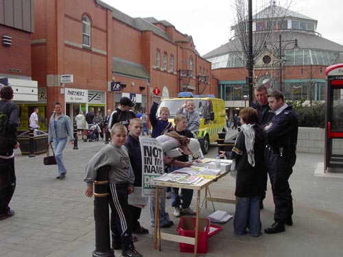 Oldham Peace Stall