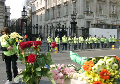 Pics: Flowers For The Dead - Whitehall 12th April