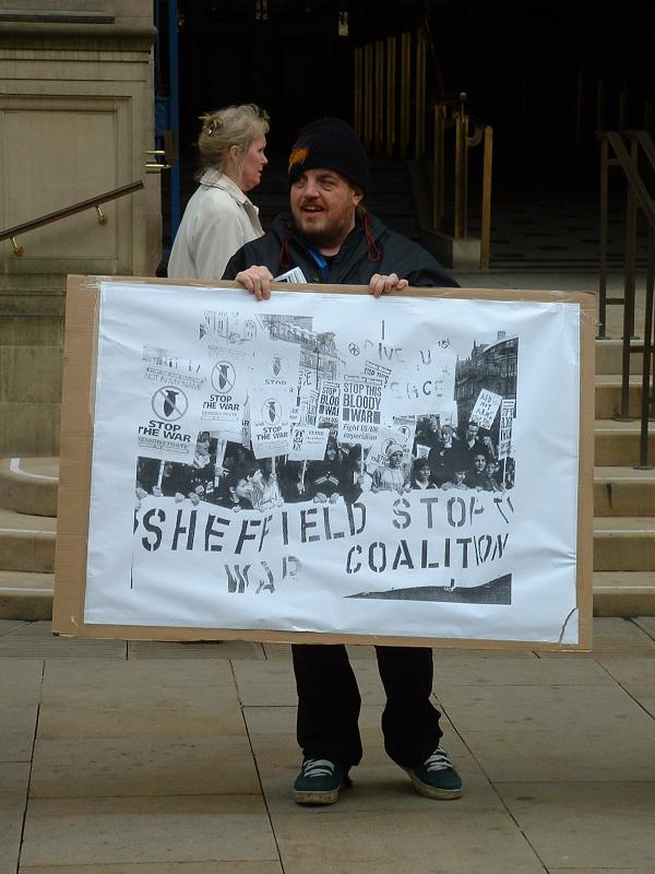 Sheffield Mayday Anti-War Protest