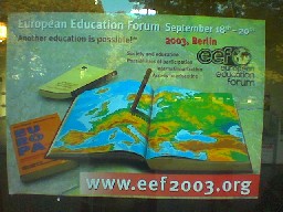 Poster EEF in Berlin
