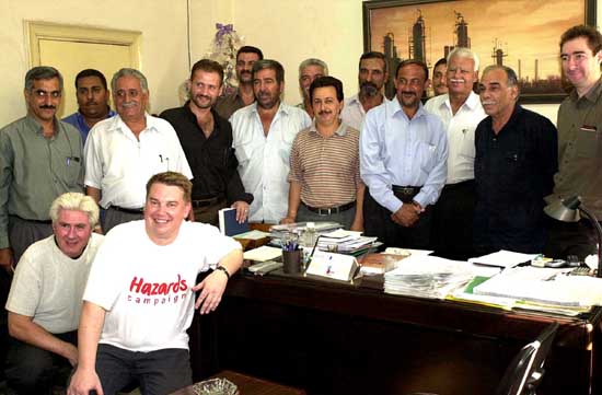 Delegation with Union reps