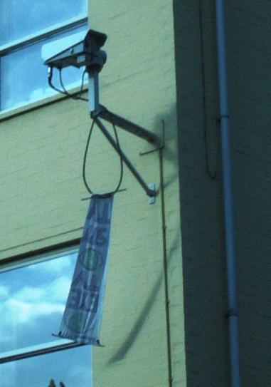 Eye TV , Spy TV (oops, upside down, but the message is clear!)