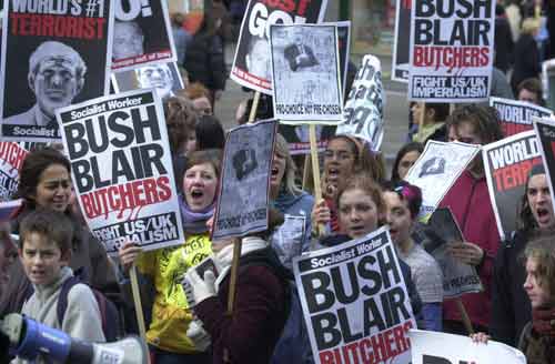 Sheffield says no to bush!