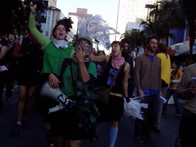 anti-ftaa protesters in miami