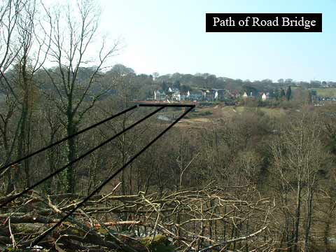 rough route of road bridge