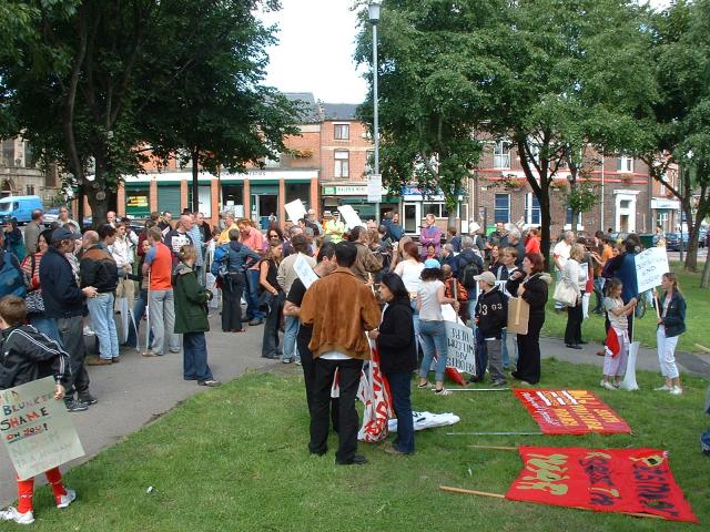 Assembling at Ellesmere Green