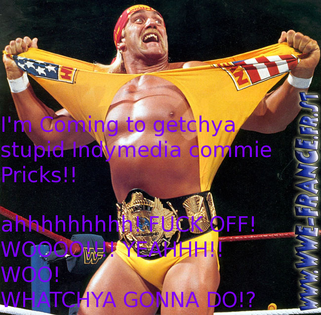 Special message from the man who represents millions of hulkamaniacs!