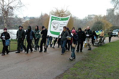 March in the park