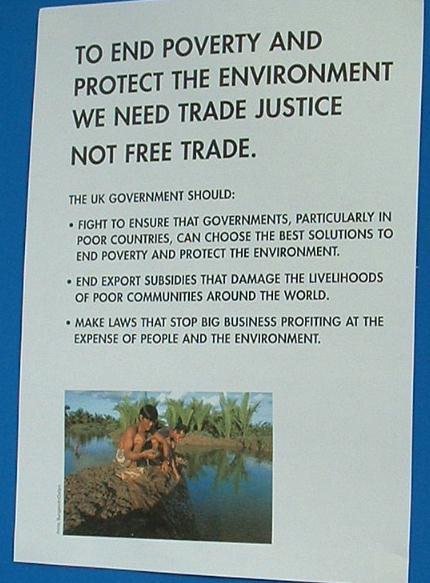We need trade justice not free trade