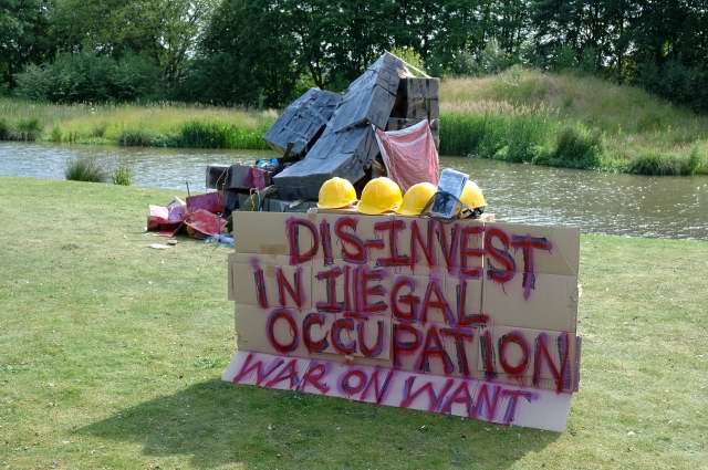 Disinvest in Illegal occupation