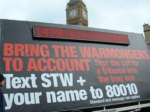 Sign the call for a tribunal into the Iraq war