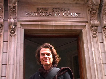 mark barrett outside bow street court