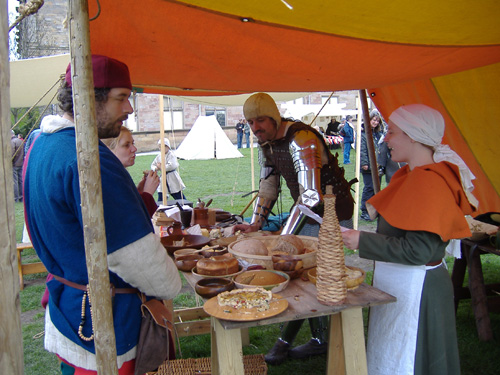 food medieval style