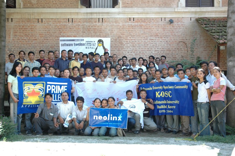 Software Freedom Day in Lalitpur, Nepal