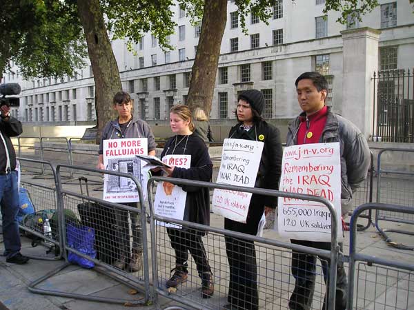 Naming group outside Downing Street
