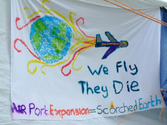 We Fly. They Die. Airport Expansion = Scorched Earth