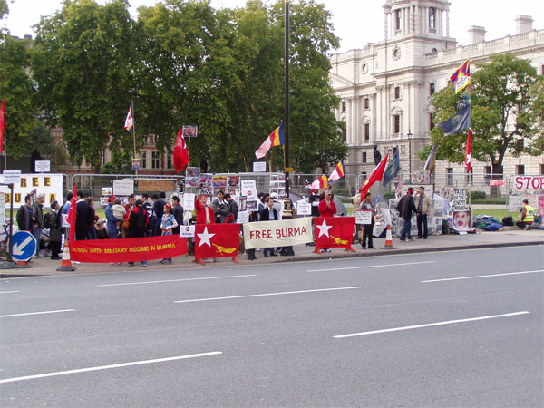 the current parliament square protest