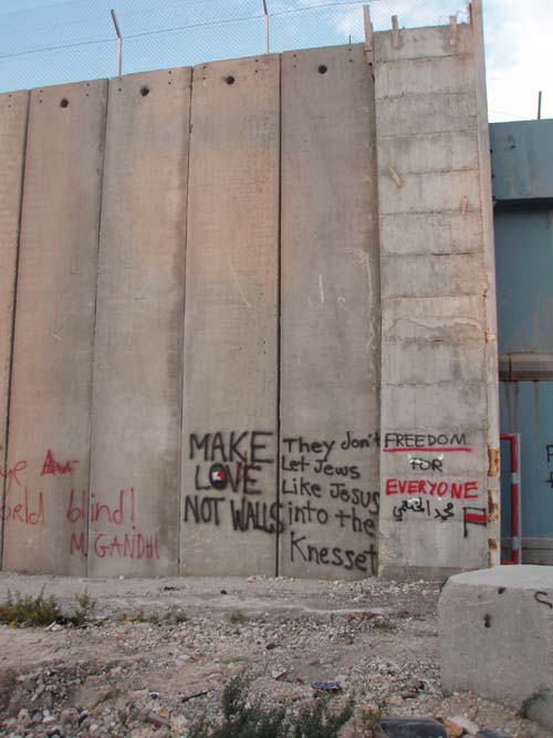 The wall in Bethlehem