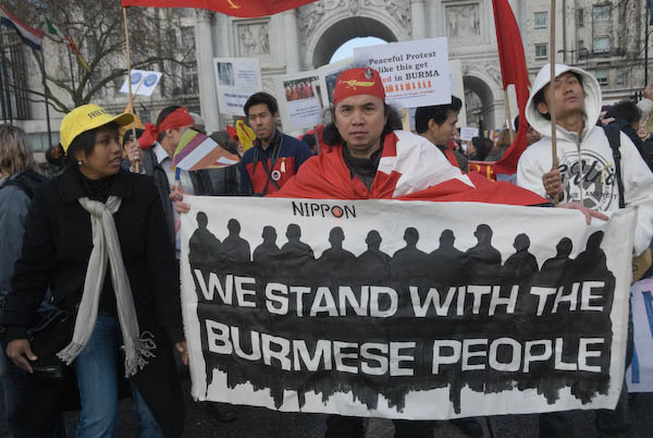 We Stand with the Burmese People