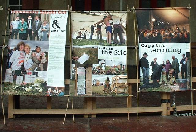Colourful Photo Displays Of Climate Camp 2007