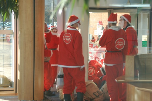 Santa union lobbying in E-on lobby