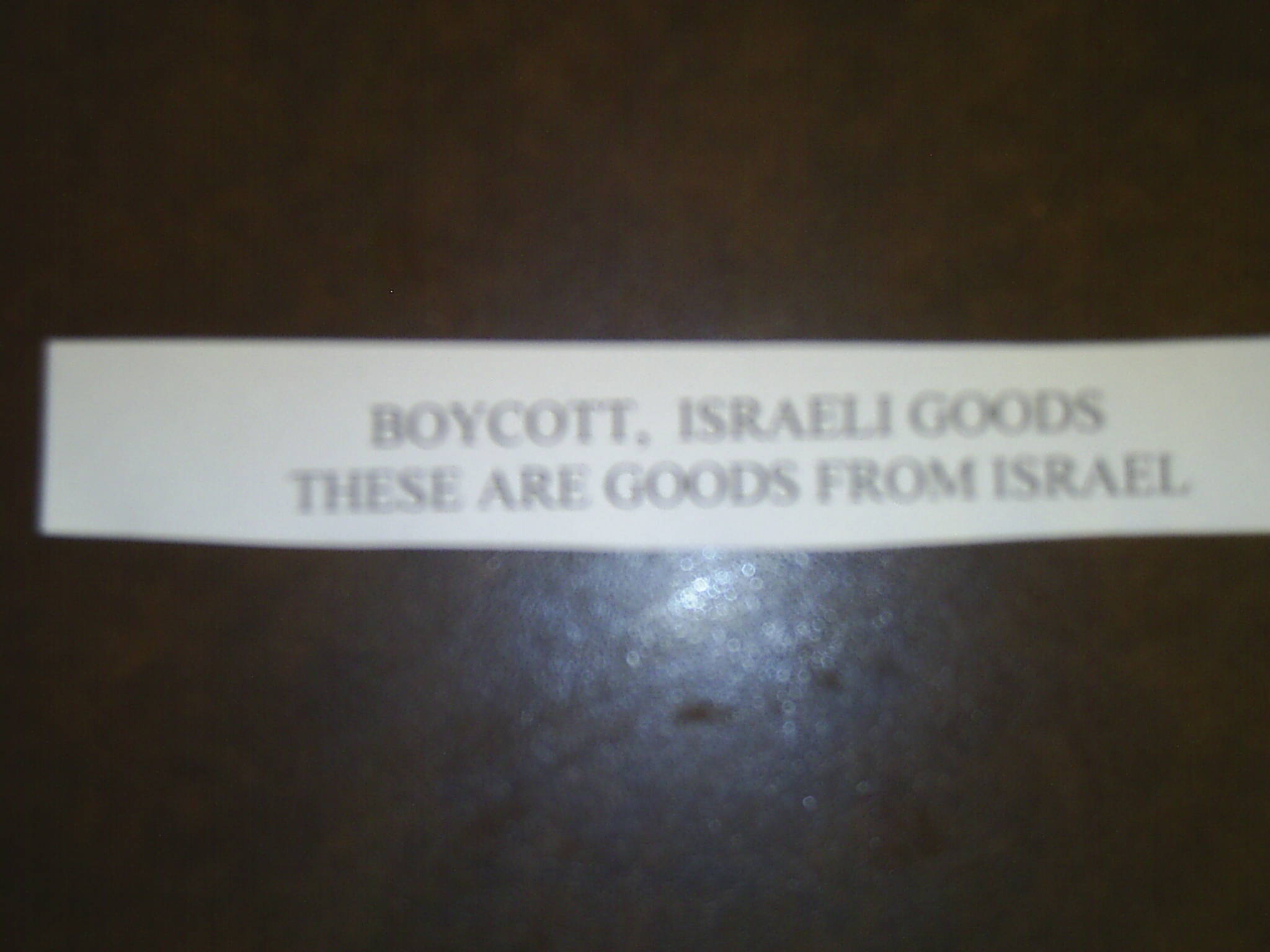 Boycott/these companys