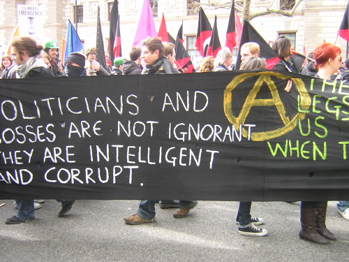 ... and a variety of anarchist groups from all over the UK.