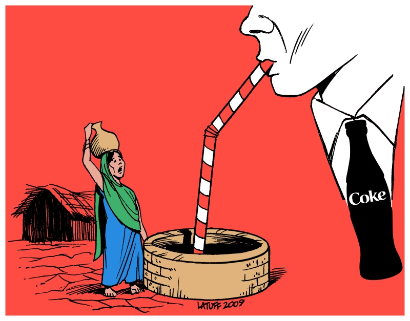 Coca Cola is guilty of destroying livelihoods of thousands of people in India